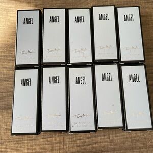 Angel by Thierry Mugler Eau de Parfum Travel Spray - Lot of 10- 1.2ml /.04 fl oz